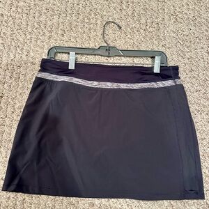 Black Athletic Skort